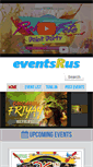 Mobile Screenshot of eventsrusonline.com